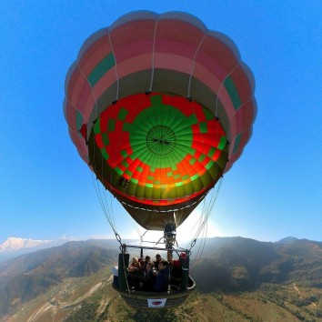 Hot Air Ballooning in Pokhara