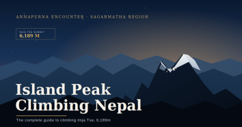 Island Peak Climbing Nepal: The Complete Guide to Climbing Imja Tse (6,189m)